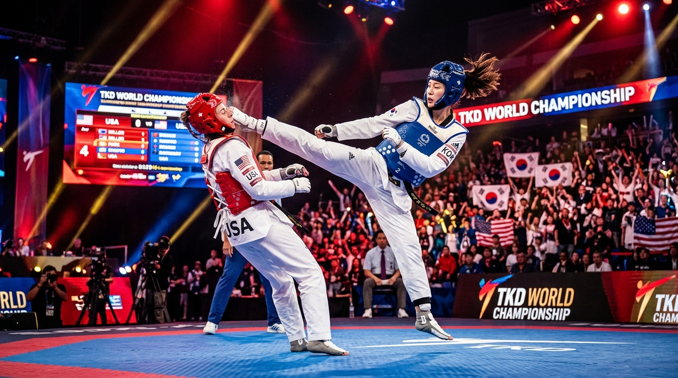 Taekwondo Championship Competition